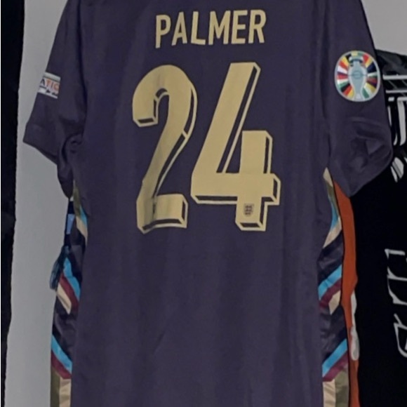 Cole "Cold" Palmer England Chelsea Soccer Football away Jersey 🏴󠁧󠁢󠁥󠁮󠁧󠁿 - Picture 4 of 4